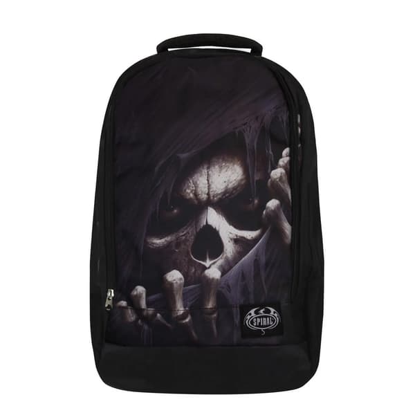 Spiral Grim Reaper Laptop Bag Black One Size