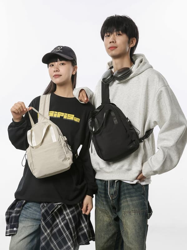 INF Konvertibel ryggsäck: 3-i-1 Sling, Crossbody & Axelremsväska