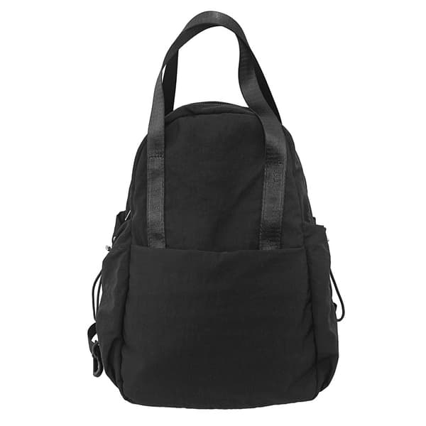 INF Konvertibel ryggsäck: 3-i-1 Sling, Crossbody & Axelremsväska Svart