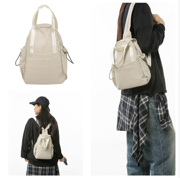 INF Konvertibel ryggsäck: 3-i-1 Sling, Crossbody & Axelremsväska