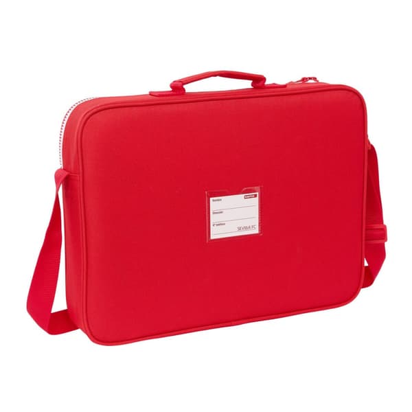 Skole skoletaske Sevilla Fútbol Club Rød 38 x 28 x 6 cm