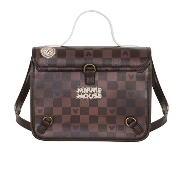 Sac Satchel - Disney - Minnie Mouse Journey - Brun - Taille Unique - Polyester