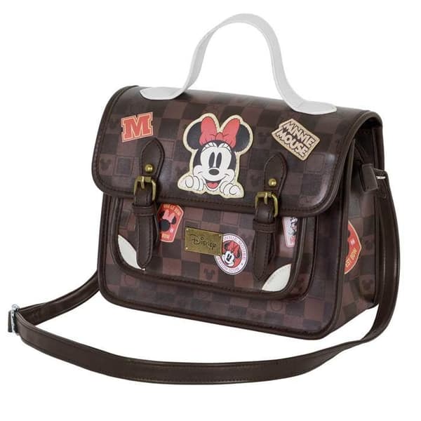 Sac Satchel - Disney - Minnie Mouse Journey - Brun - Taille Unique - Polyester