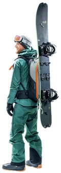 Miniatyrbillede 4 af 10: Deuter Alproof Lite 22L Avalanche Rygsæk - Tin/Sort