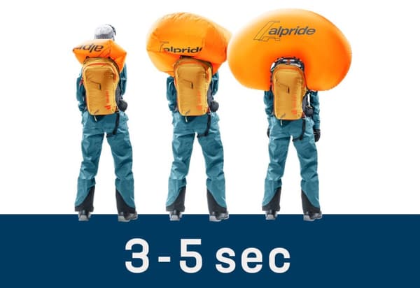 Alproof Lite 20 SL Ski Touring Rygsæk - Kanel/Sort