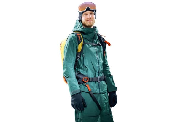 Deuter Alproof Lite 22 Avalanche Rygsæk - Gurkemeje/Sort