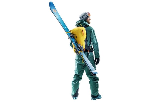 Deuter Alproof Lite 22 Avalanche Rygsæk - Gurkemeje/Sort