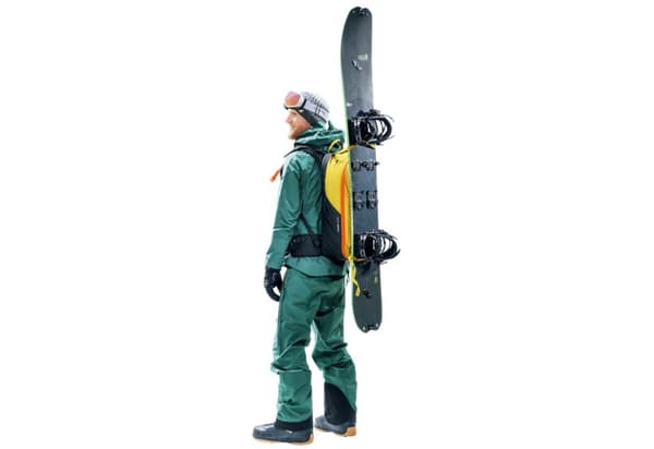 Deuter Alproof Lite 22 Avalanche Rygsæk - Gurkemeje/Sort