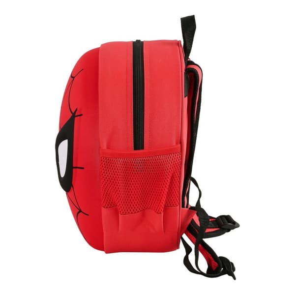3D Lasten laukku Spiderman 642267358 Musta Punainen 31 x 31 x 10 cm