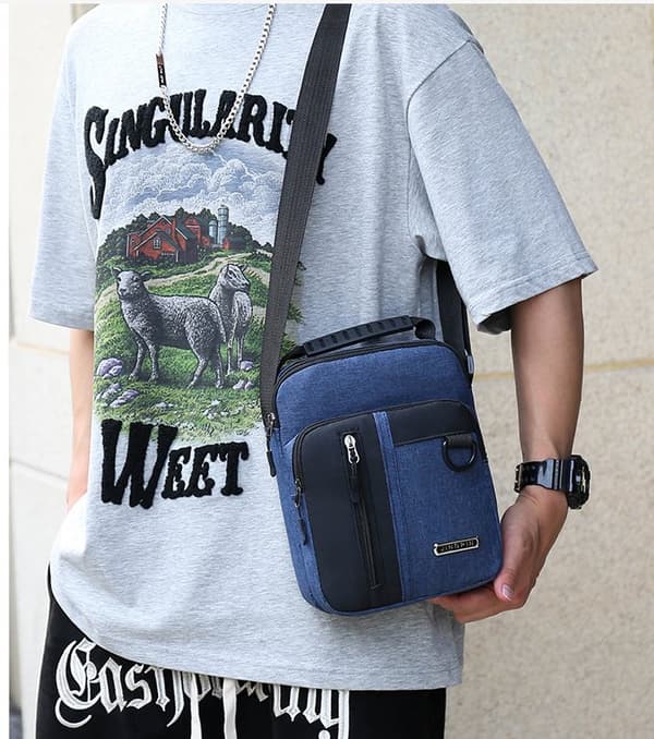 INF Miesten Business Crossbody -laukku
