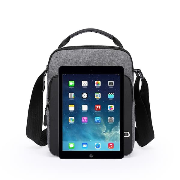 INF Lærredstasker til mænd, afslappet skuldertaske Crossbody taske