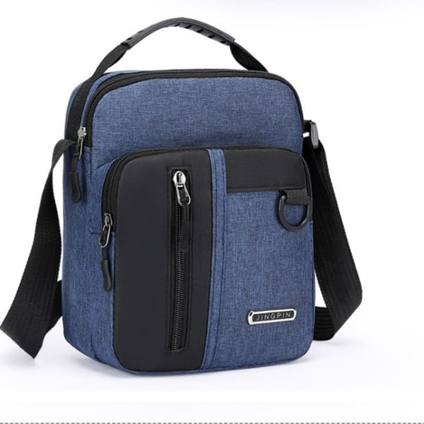 INF Lærredstasker til mænd, afslappet skuldertaske Crossbody taske