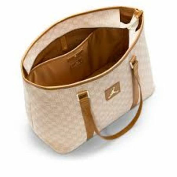 Damväska Jordan JAM MOMOGRAM Beige