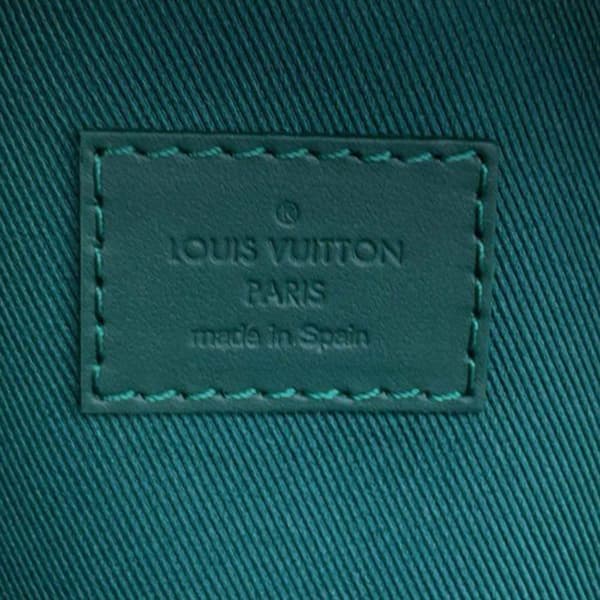 Pre-owned Louis Vuitton Monogram Heritage Discovery Backpack PM Green