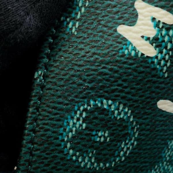 Pre-owned Louis Vuitton Monogram Heritage Discovery Backpack PM Green