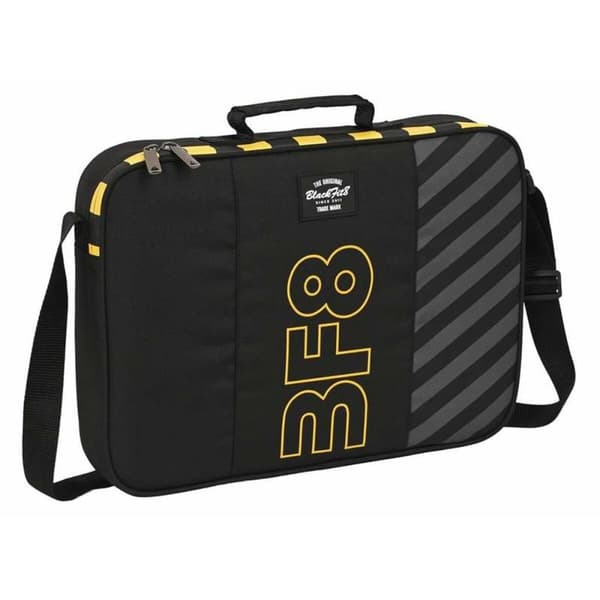 Skole skoletaske BlackFit8 Zone Sort 38 x 28 x 6 cm