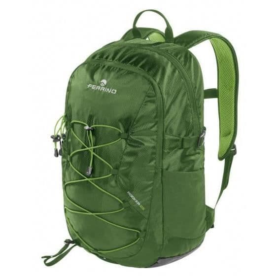 Ryggsäck - Ferrino - Rocker - 25 liter - Grön - Fack för platta och bärbar dator