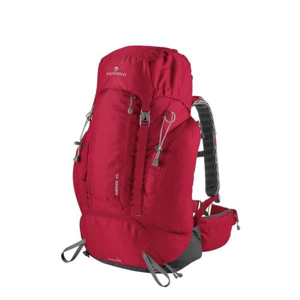 Ryggsäck - Ferrino - Durance 40L - Röd - Jaquardväv 500D - Dry Net System