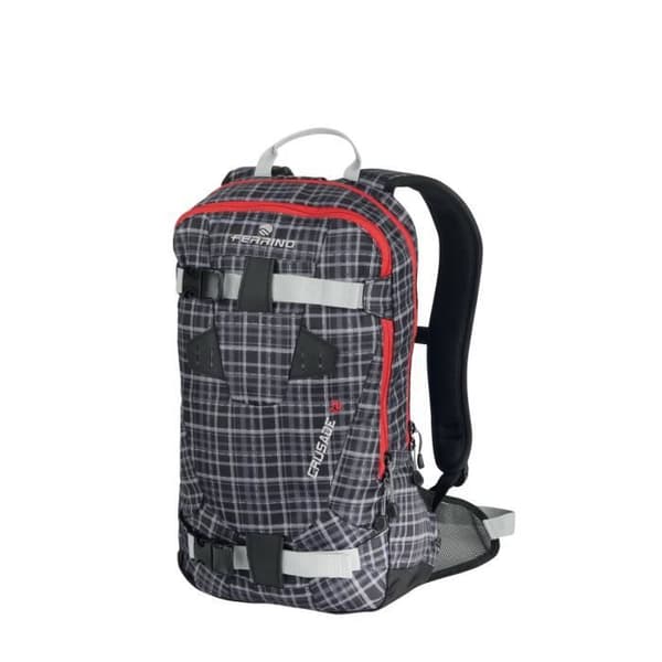 Ryggsäck - FERRINO - 75562WC - SuperTEX-tyg - Hypalon-förstärkningar - Svart