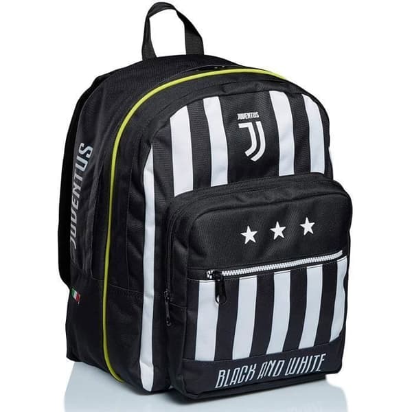 Seven Zaino Doppio Scomparto Juventus, Bästa match, Bianco e Nero, Scuola - Tempo Libero - 8011410486799