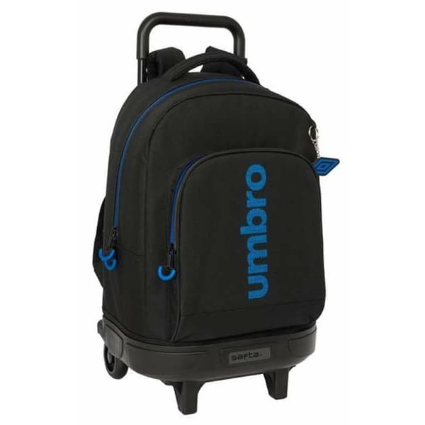Skolebag Kelme Jet black Svart 33 x 45 x 22 cm