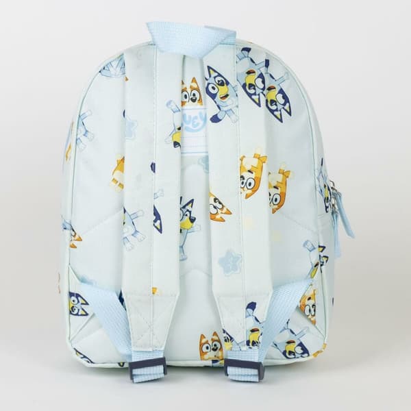 Skolebag Bluey Lyse Blå 22 x 27 x 9 cm