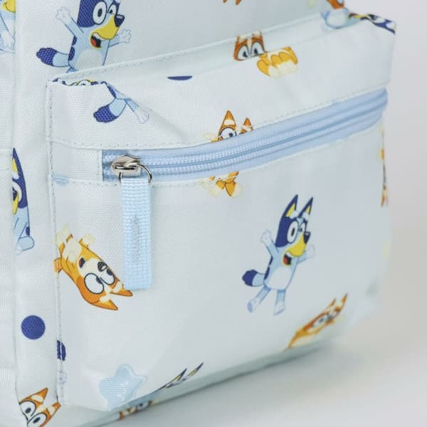 Skolebag Bluey Lyse Blå 22 x 27 x 9 cm