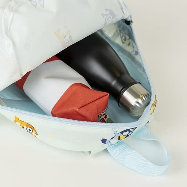Skolebag Bluey Lyse Blå 22 x 27 x 9 cm