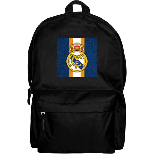 Barn-Ryggsäck | Bekväm och Färgglad Real Madrid CF Svart Barn