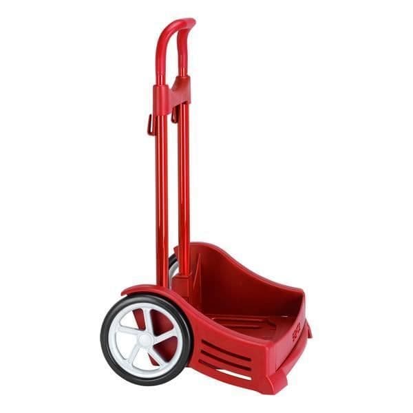 Ryggsäcksvagn - Safta - Röd - Kapacitet 28 L - 2 hjul - Sportig design