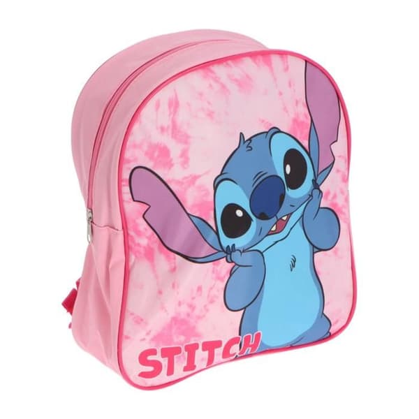 Litet rosa Lilo och Stitch ryggsäck för förskolan 30cm Disney