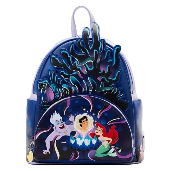 DISNEY - Den lilla sjöjungfrun "Ursula Lair" - LoungeFly Mini Ryggsäck
