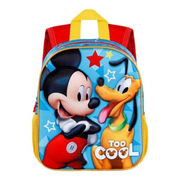 3D Ryggsäck Liten - Mickey Mouse Pal - Blå - KARACTERMANIA - Barn - Syntetisk - Rygg - Unisex