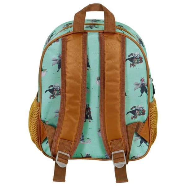 "Sac kängor Star Wars The Mandalorian Say Hi - KARACTERMANIA - Barn - Grön - Fantasi"