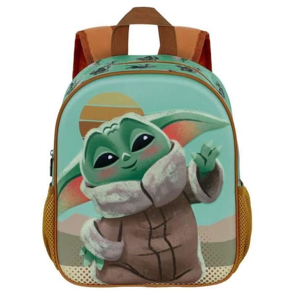 "Sac kängor Star Wars The Mandalorian Say Hi - KARACTERMANIA - Barn - Grön - Fantasi"