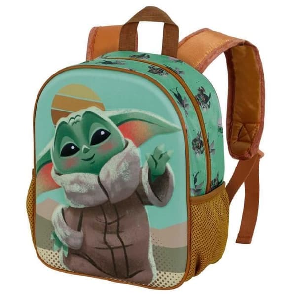 "Sac kängor Star Wars The Mandalorian Say Hi - KARACTERMANIA - Barn - Grön - Fantasi"