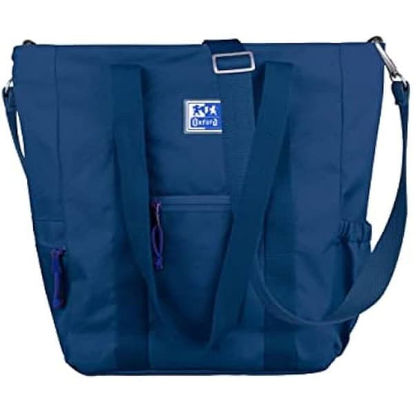 Oxford B-Trendy Unisex Ryggsäck - Svart - Återvunnen plast - Studentdesign - Tidlös design