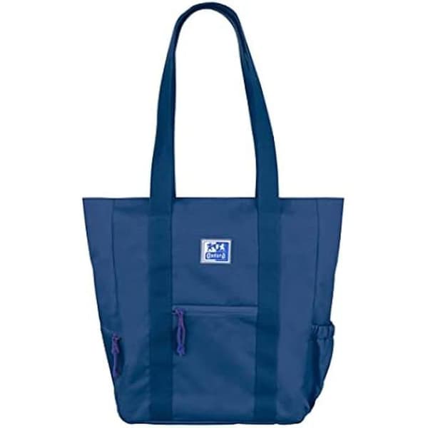Oxford B-Trendy Unisex Ryggsäck - Svart - Återvunnen plast - Studentdesign - Tidlös design