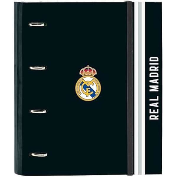 Safta pärm - Real Madrid - 1:a laget - 24/25 - 35 cm - Bekväm - Vit - Barn - Kompatibel A4