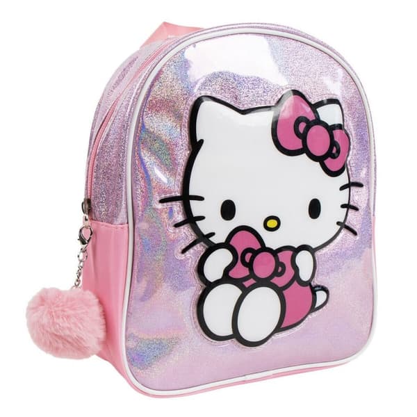 Barnryggsäck Hello Kitty Rosa 20 x 23 x 8 cm