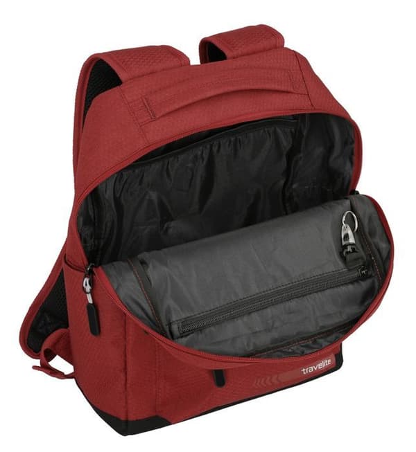 Ryggsäck - travelite - Kick Off Ryggsäck M - Röd - 40x28x12 cm - 595g