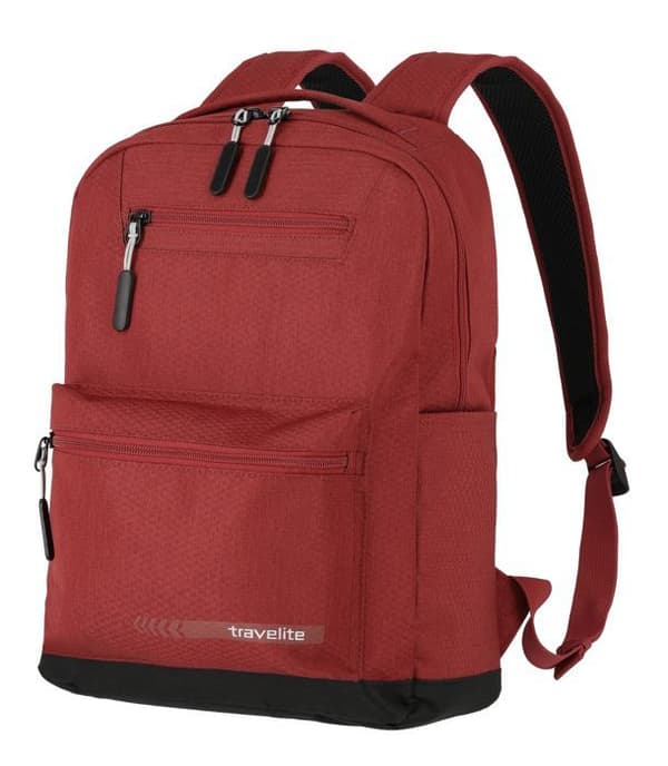 Ryggsäck - travelite - Kick Off Ryggsäck M - Röd - 40x28x12 cm - 595g