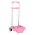 Miniatyrbild 1 av 2: "Vagn för ryggsäck - Safta - Rosa - Kapacitet 23L - 2 hjul - Sportig design"