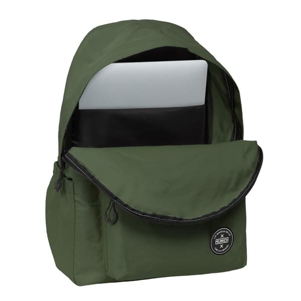 Skoletaske Munich Khaki 31 x 43 x 13 cm