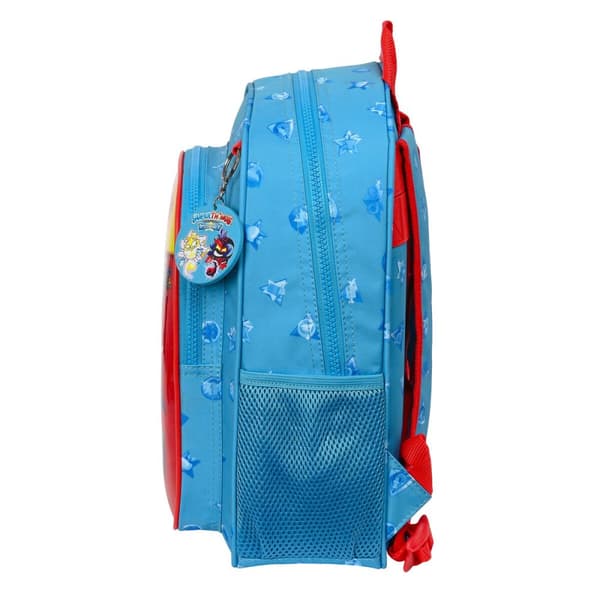 Skolryggsäck SuperThings Rescue Force Blå 27 x 33 x 10 cm