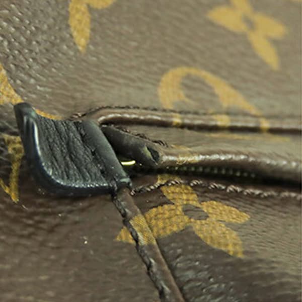 Pre-owned Louis Vuitton Monogram Palm Springs MM Brown