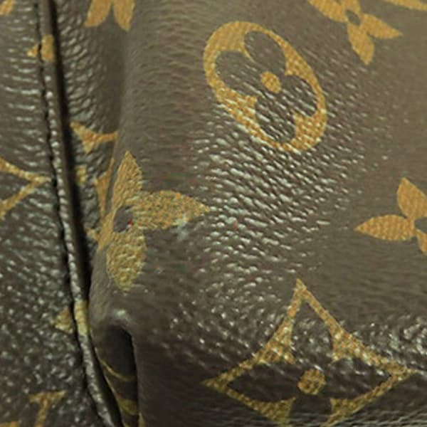 Pre-owned Louis Vuitton Monogram Palm Springs MM Brown