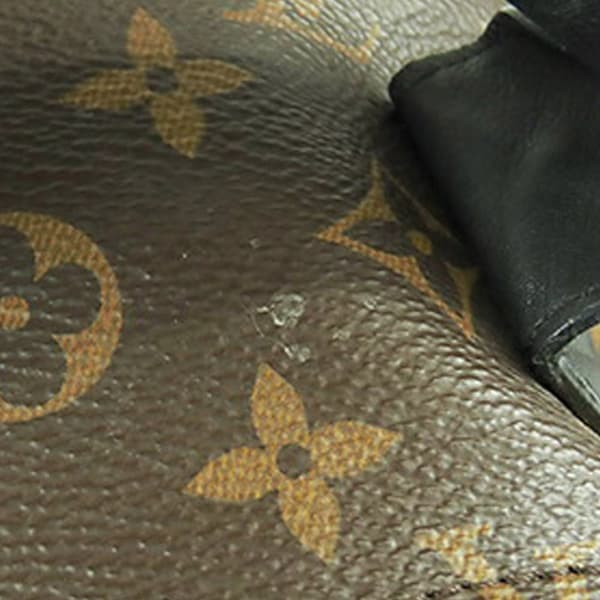 Pre-owned Louis Vuitton Monogram Palm Springs MM Brown
