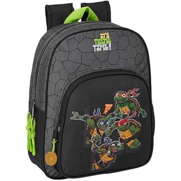 Skolryggsäck - SAFTA - Ninja Turtles - Bekväm - Mångsidig - För barn