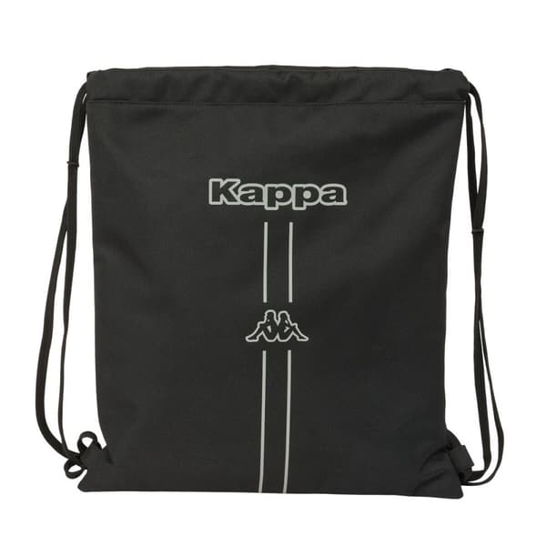 Skopåse med remmar Kappa Dark Svart 35 x 40 x 1 cm